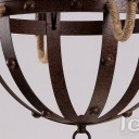 Loft Industry - Rust Orbit Chandelier