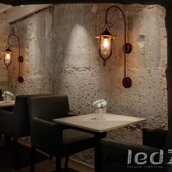 Loft Industry - Rust Station wall