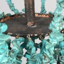 Loft Industry - Blue Stone Chandelier