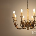 Loft Industry - Gold Leaf Chandelier