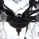 Loft Industry - Gyro Crystal Chandelier Black