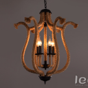 Loft Industry - Rope Candle Chandelier V2