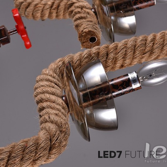 Loft Industry - Rope Pipe Lighting