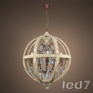 Loft Industry - Stone Cage Chandelier