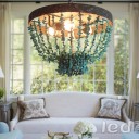 Loft Industry - Top Blue Stone Chandelier