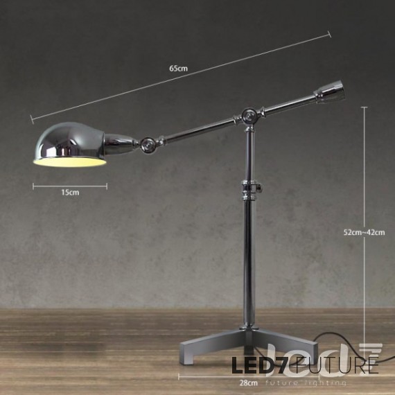 Loft Industry - Chrome Work Lamp