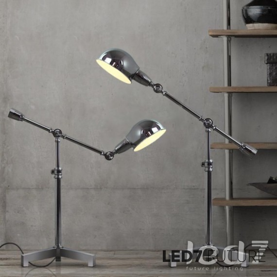 Loft Industry - Chrome Work Lamp