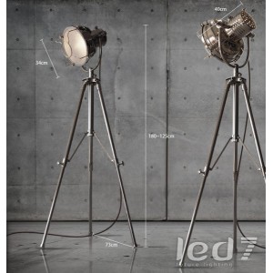 Loft Industry - Steampunk Fx7 Chrome Floor