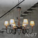 Loft Industry - Grand Rusted Arm Antique Chandelier