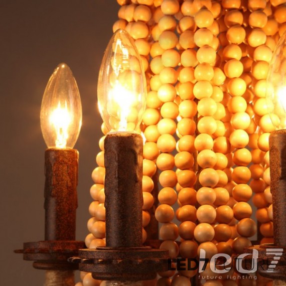 Loft Industry - Bicycle Wheel Chandelier