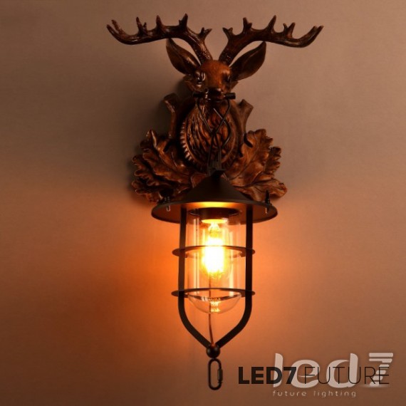 Loft Industry - Deer Lamp