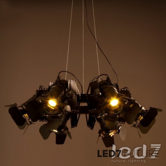 Loft Industry - Track 2 Chandelier