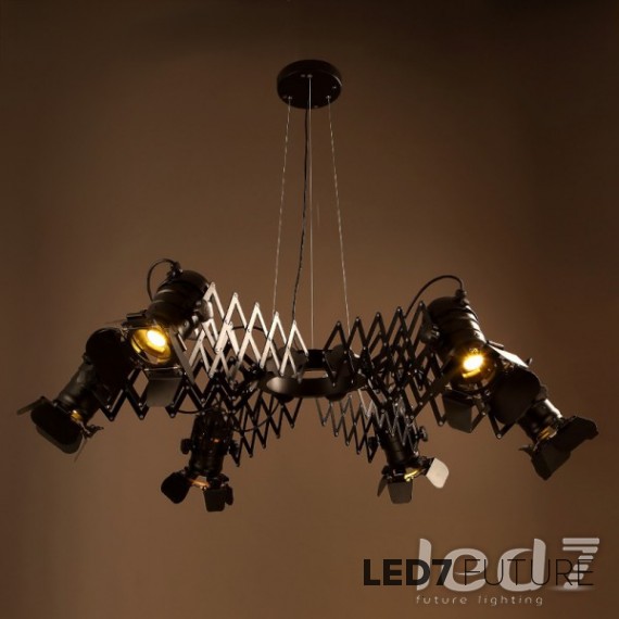 Loft Industry - Track 2 Chandelier