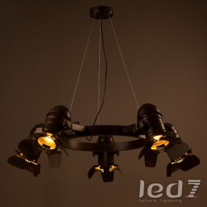 Loft Industry - Track 3 Chandelier