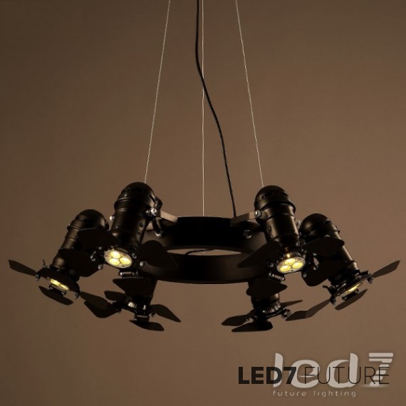 Loft Industry - Track Chandelier