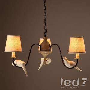 Loft Industry Rusted Arm Chandelier V1