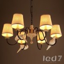 Loft Industry Rusted Arm Chandelier V2