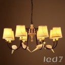 Loft Industry Rusted Arm Chandelier V3