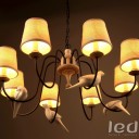 Loft Industry Rusted Arm Chandelier V3