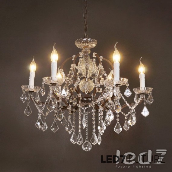 Loft  Industry  - North Crystal Chandelier L