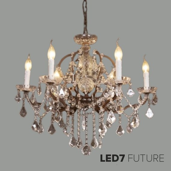 Loft  Industry  - North Crystal Chandelier L