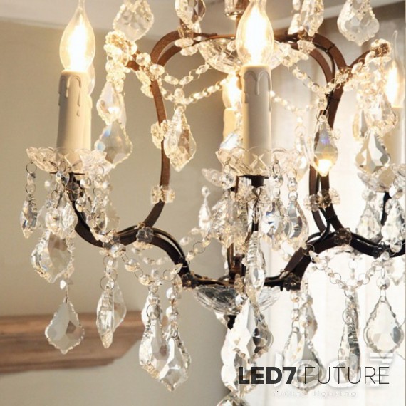 Loft Industry - North Crystal Chandelier S