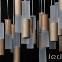 Wood Design - Dice Chandelier