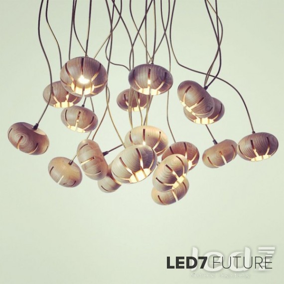 Wood Design - Flowers Chandelier