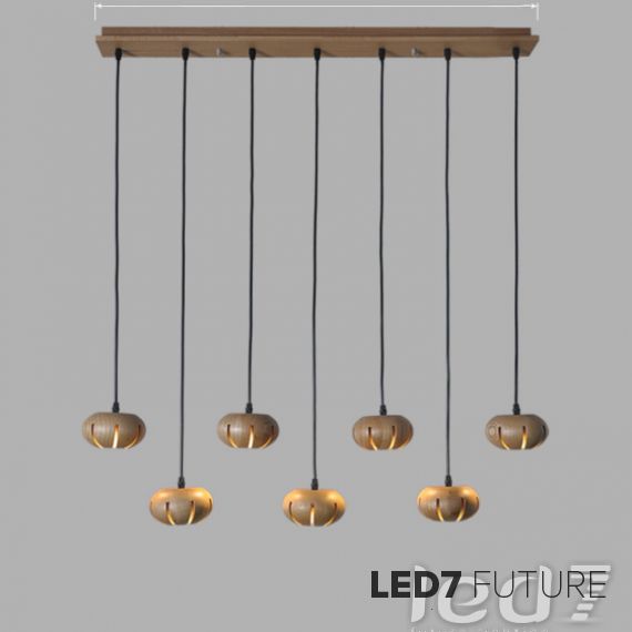 Wood Design - Flowers Chandelier Line