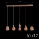 Wood Design - Forms Chandelier 2