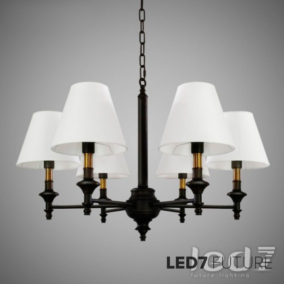 Loft Industry - Classic Black Chandelier