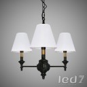 Loft Industry - Classic Black Chandelier