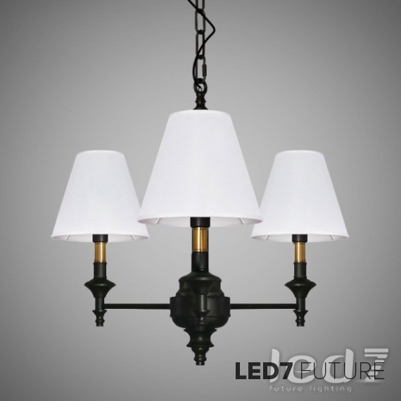 Loft Industry - Classic Black Chandelier