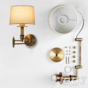 Loft Industry - Rich Brass Wall V1