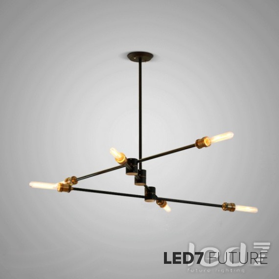 Loft Industry - Sticks Chandelier