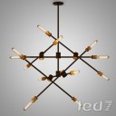 Loft Industry - Sticks Chandelier