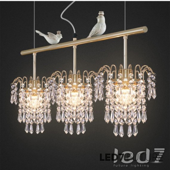 Loft Industry - Triple Glass Suspension Gold