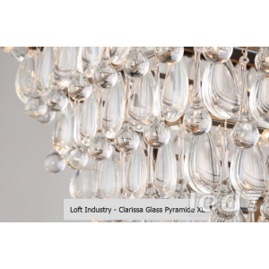 Loft Industry - Clarissa Glass Pyramide XL