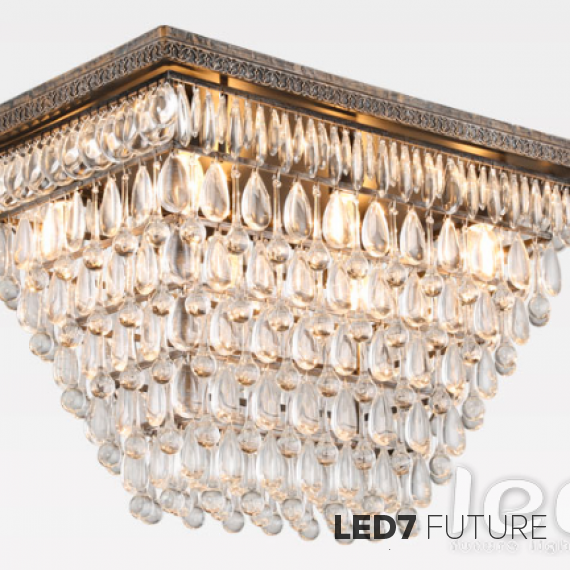 Loft Industry - Clarissa Glass Pyramide XL