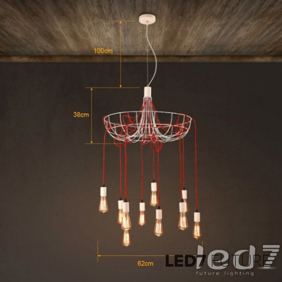 Loft Industry - Dangle Chandelier