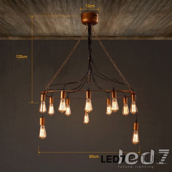 Loft Industry - Dangle Chandelier2