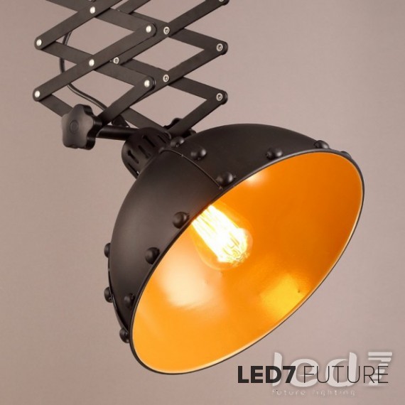 Loft Industry - Ladder Lamp3