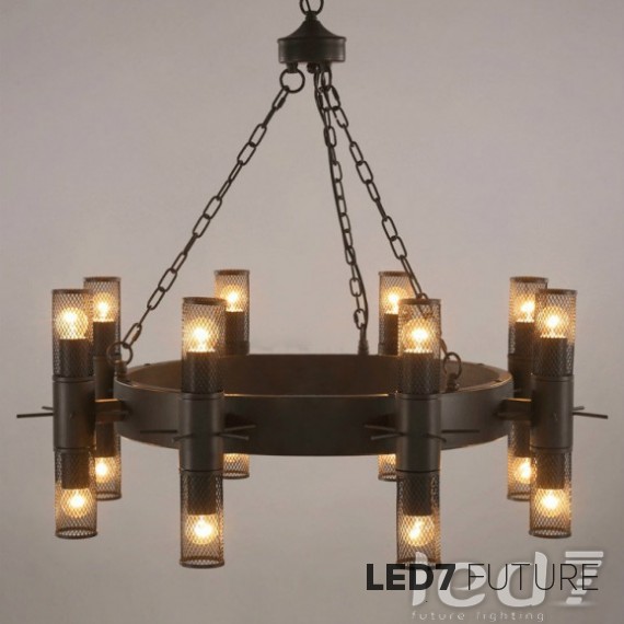 Loft Industry - Stack Chandelier