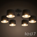 Loft Industry - Black X Chandelier