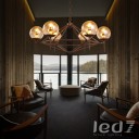 Loft Industry - Rust Spire Chandelier