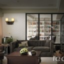 Loft Industry - Double Old Glass Wall