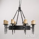 Loft Industry - Twisted Fire Chandelier