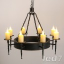 Loft Industry - Twisted Fire Chandelier