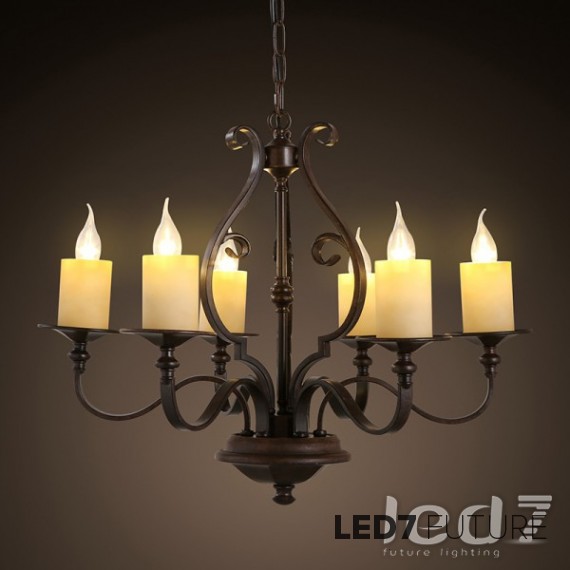 Loft Industry - Venice Candle Chandelier