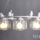 Loft Industry - Glass Bird Chandelier